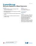 Cover page: Molecular Signatures of Major Depression