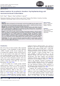 Cover page: Is neurogenesis relevant in depression and in the mechanism of antidepressant drug action? A critical review