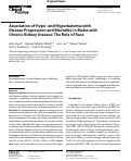 Cover page: Association of Hypo- and Hyperkalemia with Disease Progression and Mortality in Males with Chronic Kidney Disease: The Role of Race