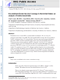 Cover page: Recombinant zoster vaccine coverage in the United States: An analysis of claims-based data.