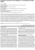 Cover page: Preliminary Assessment of the HogHopper™ for Excluding Non-Target Wildlife