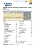 Cover page: Modeling Polymorphic Molecular Crystals with Electronic Structure Theory