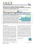 Cover page: Efficient Base-Free Aqueous Reforming of Methanol Homogeneously Catalyzed by Ruthenium Exhibiting a Remarkable Acceleration by Added Catalytic Thiol.