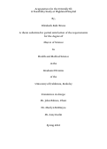 Cover page: Acupuncture for the Critically Ill: A Feasibility Study at Highland Hospital