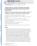 Cover page: Complex decisions: correlates of injectable contraceptive discontinuation following HIV-1 seroconversion in an HIV prevention trial