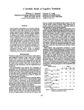 Cover page: A Symbolic Model of Cognitive Transition