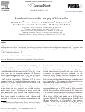 Cover page: Localized states within the gap of Ce3Au3Sb4