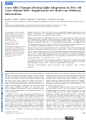 Cover page: Cone ERG Changes During Light Adaptation in Two All-Cone Mutant Mice: Implications for Rod-Cone Pathway Interactions