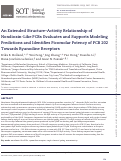 Cover page: An Extended Structure–Activity Relationship of Nondioxin-Like PCBs Evaluates and Supports Modeling Predictions and Identifies Picomolar Potency of PCB 202 Towards Ryanodine Receptors