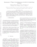 Cover page: Measurement of 139La(p,x) cross sections from 35–60 MeV by stacked-target activation