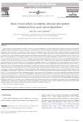 Cover page: Brain reward deficits accompany naloxone-precipitated withdrawal from acute opioid dependence