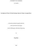 Cover page: Development of Closure for Heat Exchangers Based on Volume Averaging Theory