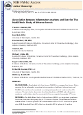 Cover page: Association between Inflammatory Markers and Liver Fat: The Multi-Ethnic Study of Atherosclerosis