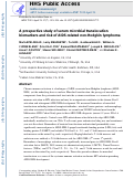 Cover page: A prospective study of serum microbial translocation biomarkers and risk of AIDS-related non-Hodgkin lymphoma