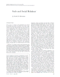 Cover page: Scale and Social Relations