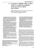 Cover page: Evaluation of rhBMP-2 With an OPLA Carrier in a Canine Posterolateral (Transverse Process) Spinal Fusion Model