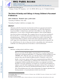 Cover page: The Role of Kinship and Siblings in Young Children’s Placement Preferences