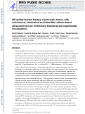 Cover page: MR guided thermal therapy of pancreatic tumors with endoluminal, intraluminal and interstitial catheter-based ultrasound devices: preliminary theoretical and experimental investigations