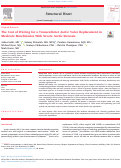 Cover page: The Cost of Waiting for a Transcatheter Aortic Valve Replacement in Medicare Beneficiaries With Severe Aortic Stenosis.