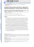 Cover page: The Impact of Early and Recent Life Stress on Trajectories of Inflammatory Biomarkers in a Diverse Sample of Adolescents.