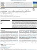 Cover page: Field-scale fault reactivation experiments by fluid injection highlight aseismic leakage in caprock analogs: Implications for CO2 sequestration