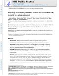 Cover page: Follow-up of incidental pulmonary nodules and association with mortality in a safety-net cohort