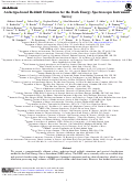 Cover page of Archetype-based Redshift Estimation for the Dark Energy Spectroscopic Instrument Survey