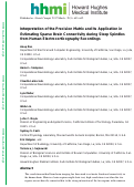 Cover page: Interpretation of the Precision Matrix and Its Application in Estimating Sparse Brain Connectivity during Sleep Spindles from Human Electrocorticography Recordings