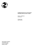 Cover page: Modeling the Preference for Telecommuting: Measuring Attitudes and Other Variables