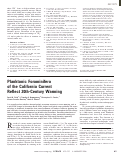 Cover page: Planktonic Foraminifera of the California Current Reflect 20th-Century Warming