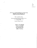 Cover page: MultiView : a methodology for supporting multiple view schemata in object-oriented databases