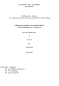 Cover page: Working-Class Heroics: The Intersection of Class and Space in British Post-War Writing