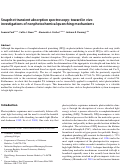 Cover page: Snapshot transient absorption spectroscopy: toward in vivo investigations of nonphotochemical quenching mechanisms