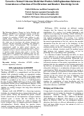 Cover page: Towards a Textual Cohesion Model that Predicts Self-Explanations Inference Generation as a Function of Text Structure and Readers' Knowledge Levels