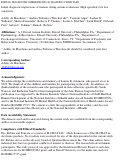 Cover page: Initial diagnostic impressions of trainees during autism evaluations: High specificity but low sensitivity