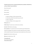 Cover page: The National Academies of Sciences, Engineering, and Medicine recommendations on Medicaid parity and future of pediatric subspecialty workforce