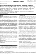 Cover page: WaveCNV: allele-specific copy number alterations in primary tumors and xenograft models from next-generation sequencing