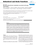 Cover page: Nicotine-induced brain metabolism associated with anger provocation