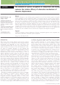 Cover page: The evolution of species recognition in competitive and mating contexts: the relative efficacy of alternative mechanisms of character displacement