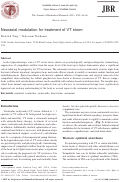 Cover page: Neuraxial modulation for treatment of VT storm