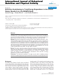 Cover page: Activities Contributing to Total Energy Expenditure in the United States: Results from the NHAPS Study