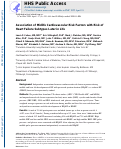 Cover page: Association of Midlife Cardiovascular Risk Factors With the Risk of Heart Failure Subtypes Later in Life