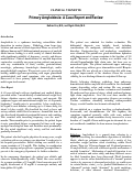 Cover page: Primary Amyloidosis: A Case Report and Review