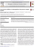 Cover page: Novel selective inhibitors of aminopeptidases that generate antigenic peptides