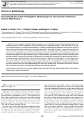 Cover page: Theoretical Basis of the Test-Negative Study Design for Assessment of Influenza Vaccine Effectiveness.