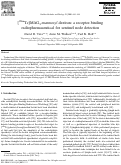 Cover page: [99mTc]MAG3-mannosyl-dextran: a receptor-binding radiopharmaceutical for sentinel node detection