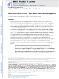 Cover page: Microduplications of 16p11.2 are associated with schizophrenia