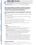 Cover page: 2021 Young Investigator Award Winner: Anatomic Gradients in the Microbiology of Spinal Fusion Surgical Site Infection and Resistance to Surgical Antimicrobial Prophylaxis.