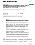 Cover page: Hypertension in the Parsi community of Bombay: a study on prevalence, awareness and compliance to treatment