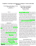 Cover page: DeepHeart: Semi-Supervised Sequence Learning for Cardiovascular Risk Prediction